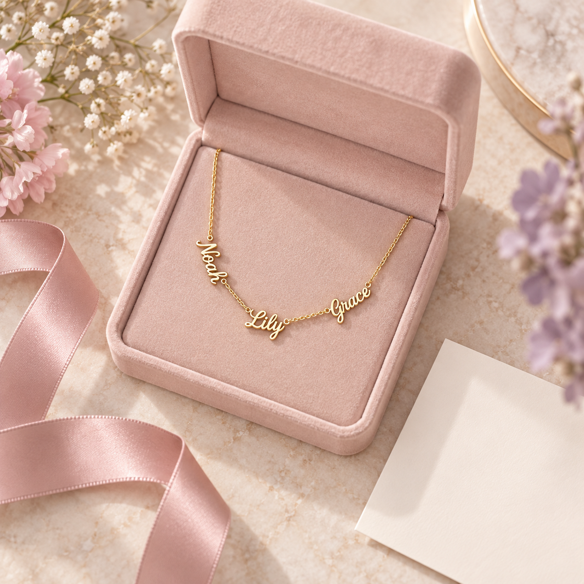 One necklace. Your favorite people.