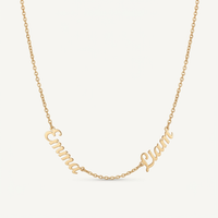 Two-name necklace