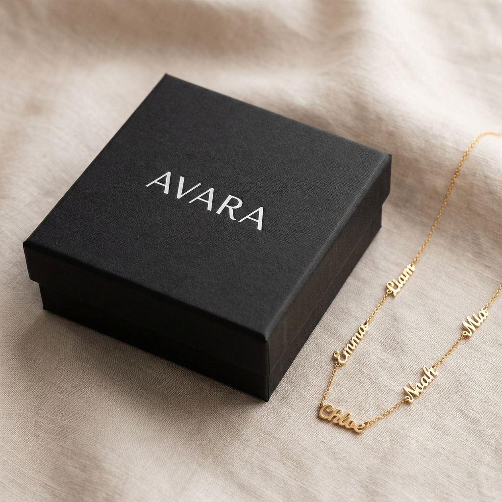 Forever Name Necklace gift box
